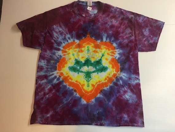 Tie Dye Crew neck Tee XL