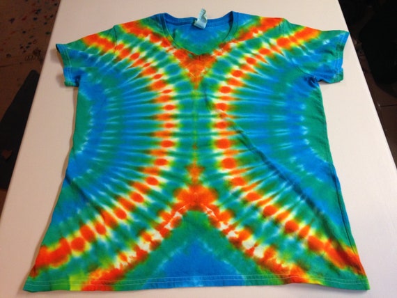 Ladies one of a kind  Tie Dyed Tee