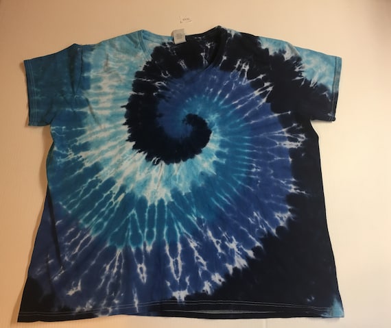 Ladies plus sized  Tie Dye V Neck