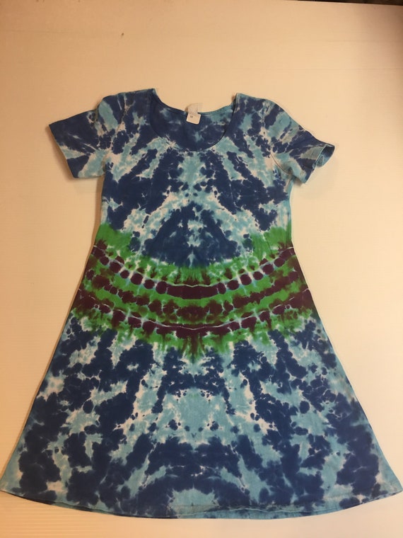 Tie Dyed Dress Multiple Sizes