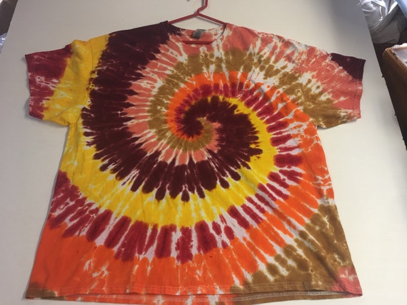 Spiral Tie Dye Crewneck Tee 3XL