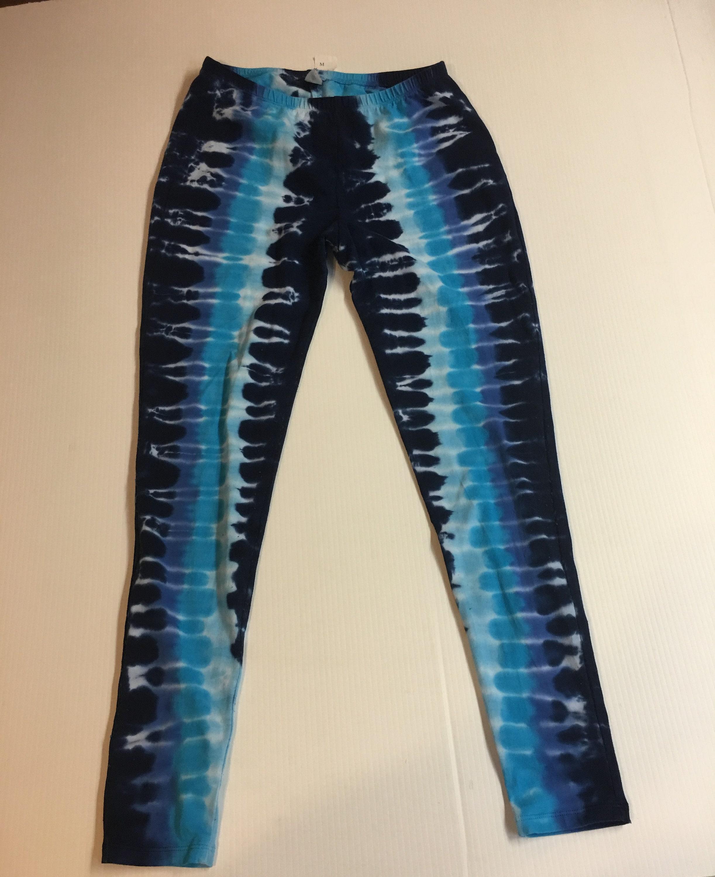 Tie Dyed leggins / yoga pants Medium