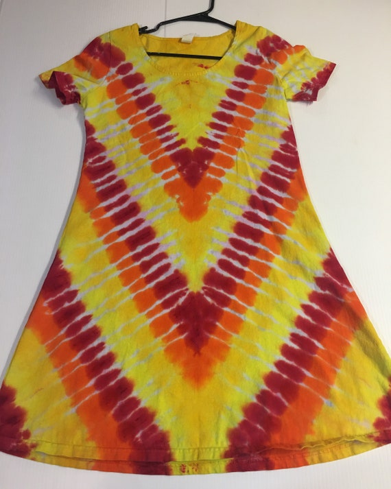 Tie Dyed Dress Medium