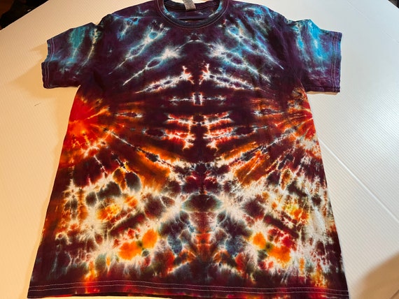 Tie Dye Crew neck Tee Large