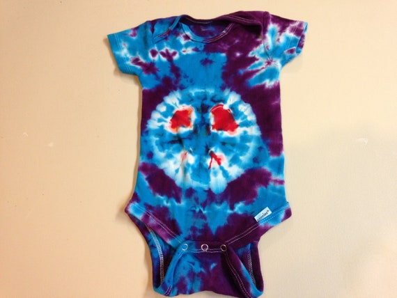 Tie Dyed Baby Onsie