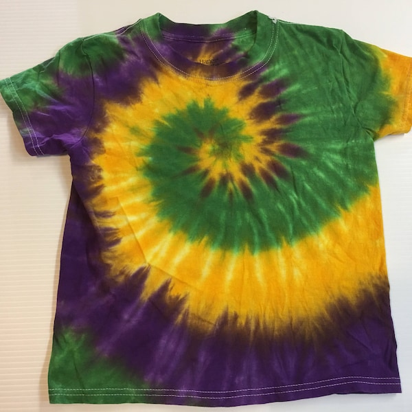 tie dye mardi gras shirt