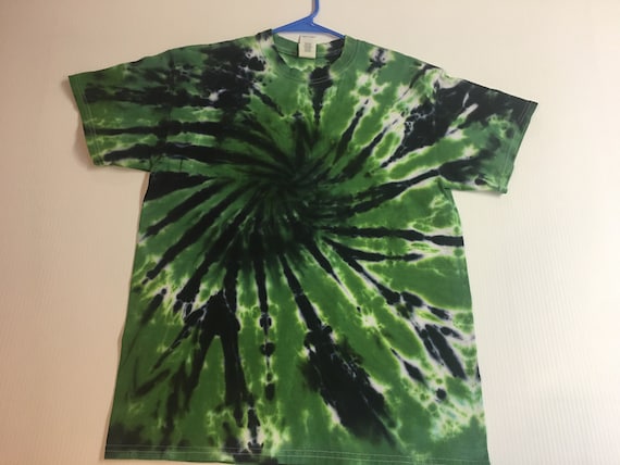 Starburst Spiral Tie Dye Crew neck Tee Large