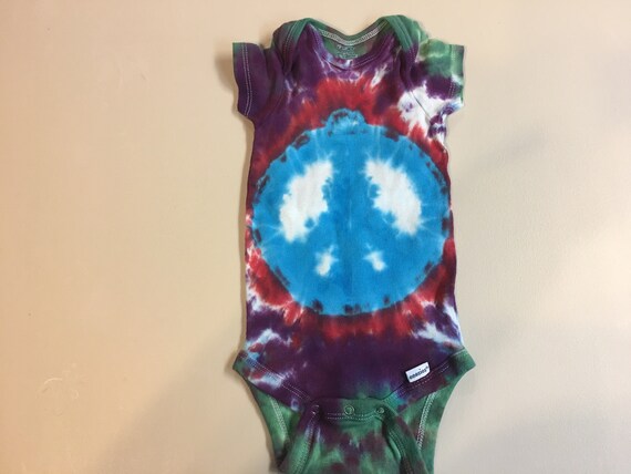 Tie Dyed Baby Onsie