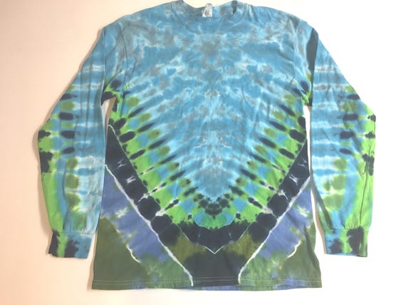 Tie Dyed Long Sleeved Tee MED