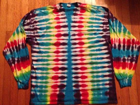 Tie Dyed Long Sleeved Tee XXL