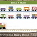 Build a Train, Toddler Games, Train Theme Birthday, Printable ...