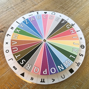 Decoder Wheel Printable, Secret Codes for Kids, Cypher Download, Spy ...