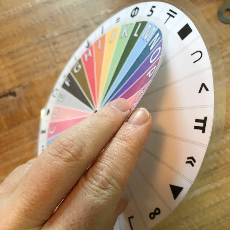 Decoder Wheel Printable Secret Codes for Kids Cypher - Etsy Nederland