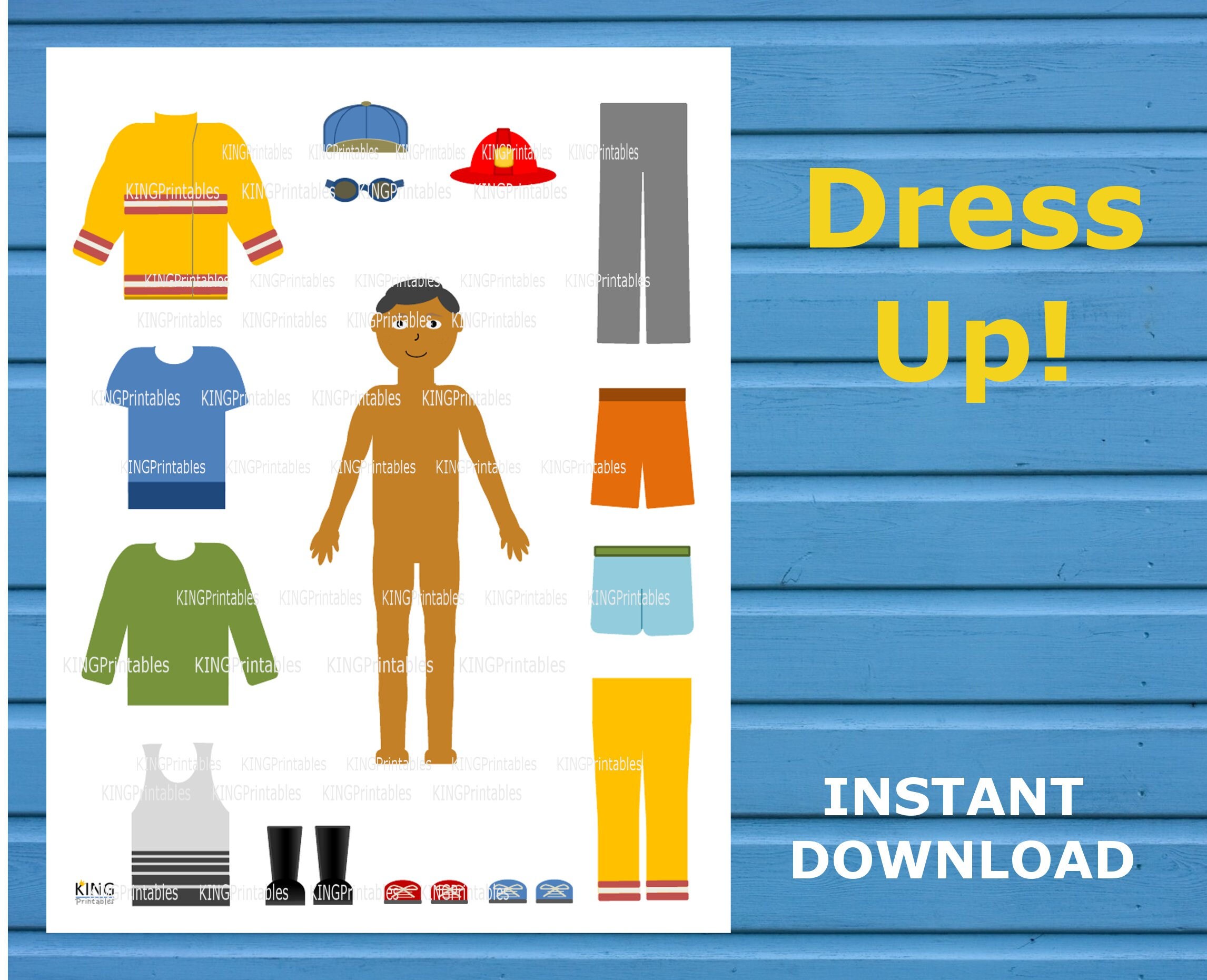 busy book printable paper doll toys for 2 year old boy file etsy