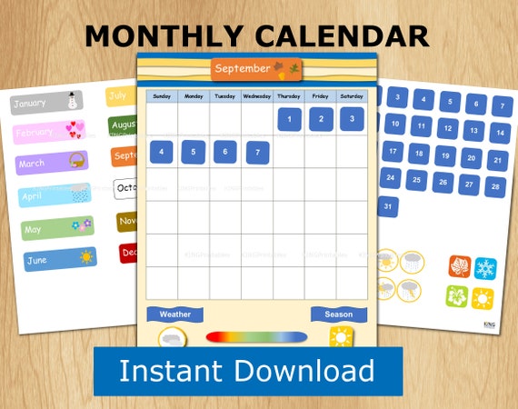 Featured image of post Calendar For Preschool Circle Time : Calendar time is a daily part of many preschool programs and classrooms.