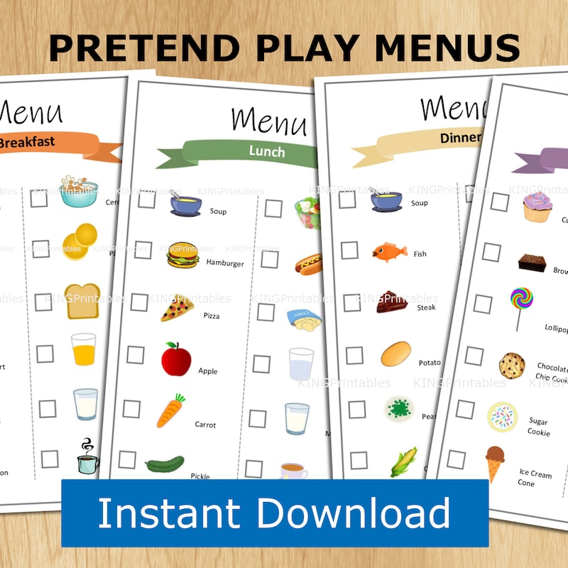 K K Restaurant Menu - Etsy