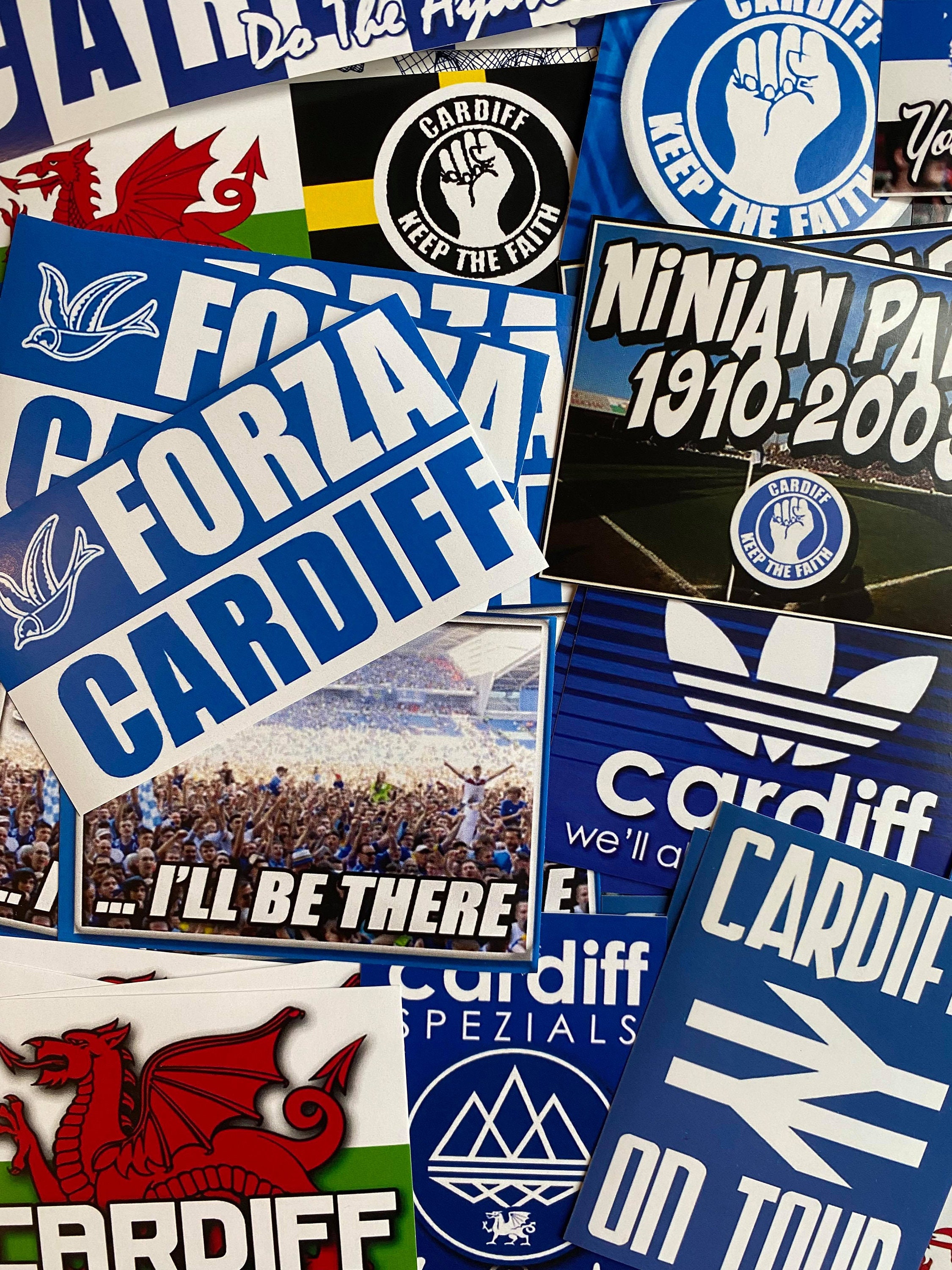 Official Cardiff City FC store Merch, Cardiff City FC - Keep the Faith -  Hoody