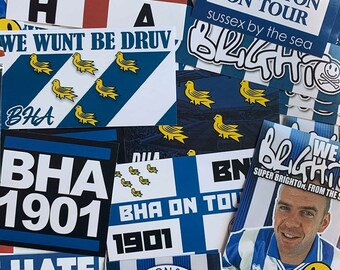 BRIGHTON & HOVE ALBION FC Vintage SUPPORTERS CLUB Badge