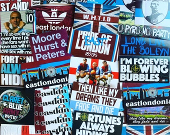 West Ham United Stickers Bubble 3001 