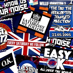 Ub Sticker Rangers 100 X Glasgow Rangers Stickers - Based on Ultras Shirt Adidas Bears ...