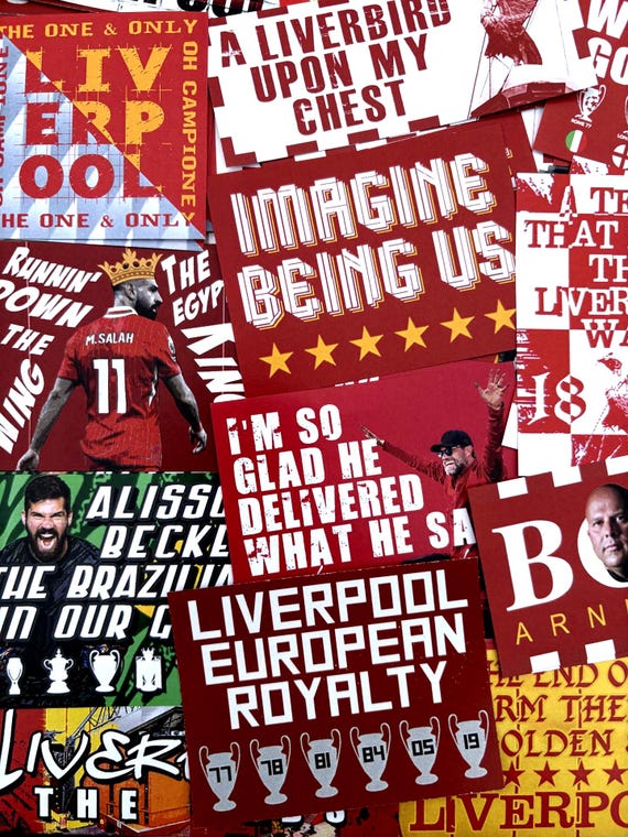 リバプールステッカー100枚 - LFCバナー、プログラム、シャツ