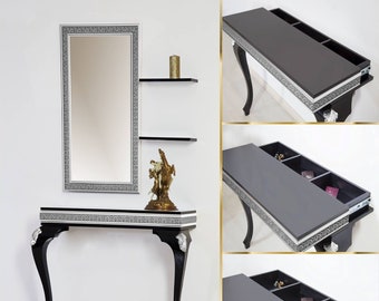 Console Table Narrow, Wall Shelf, Console Table, Entryway Table, Radiator Cover, Console, Narrow Console Table, Radiator Shelf, Ferro A4-1