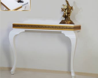 Estante Radiador, Mesa Consola, Mesa Entrada, Mesa Recibidor, Mesa Consola Estrecha, Mesa Rústica, Mesa Consola Estrecha, Recibidor, Ferro A1-3