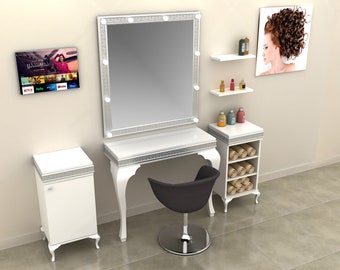 Makeup Vanity Table with Mirror and Lights, Makeup Vanity Table, Makeup Vanity Table with Lights, Makeup Vanity Table Drawers, Makeup table