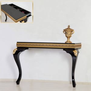 Luxe consoletafel, entreetafel, consoletafel, gangtafel, consoletafel smal, hal, consoletafel met opbergruimte, Ferro A2-3
