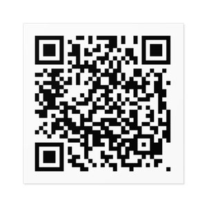 Puede incluir: Código QR en blanco y negro.