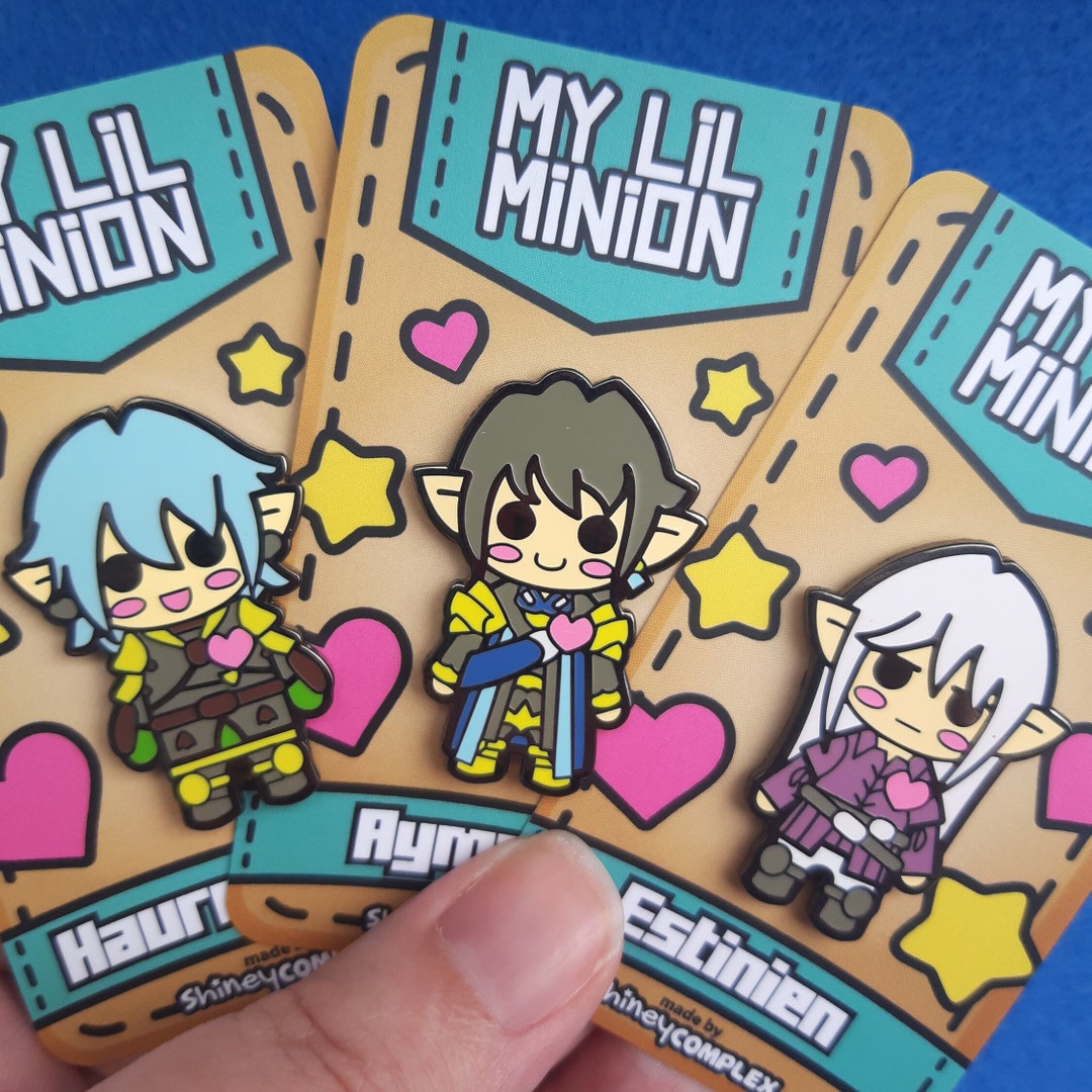 My Lil Minion FFXIV Heavensward haurchefant, Aymeric, Estinien 1.5