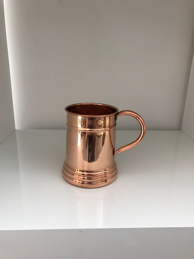 Original Copper Mugs Solid Copper Cups Moscow Mule Beer Etsy UK