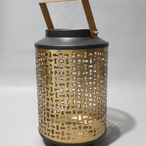 Lanterns, gold lanterns, metal lanterns, gold home lanterns, gold wedding lanterns, gold garden decor