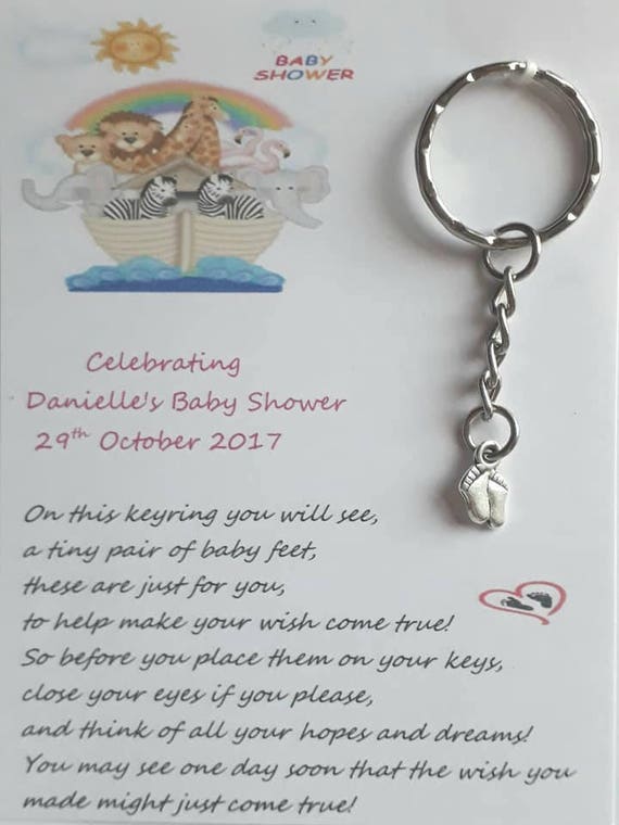 personalised baby keyrings