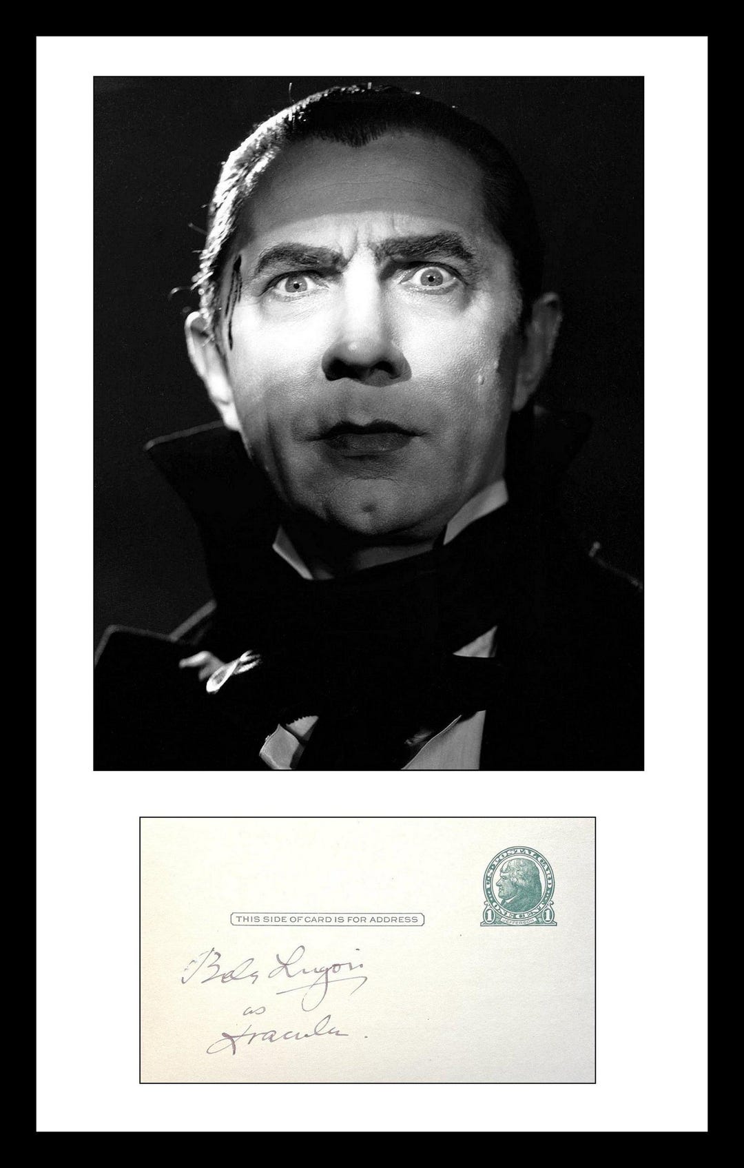Bela Lugosi * Dracula * Authentic Hand Signed Autograph *legend of ...