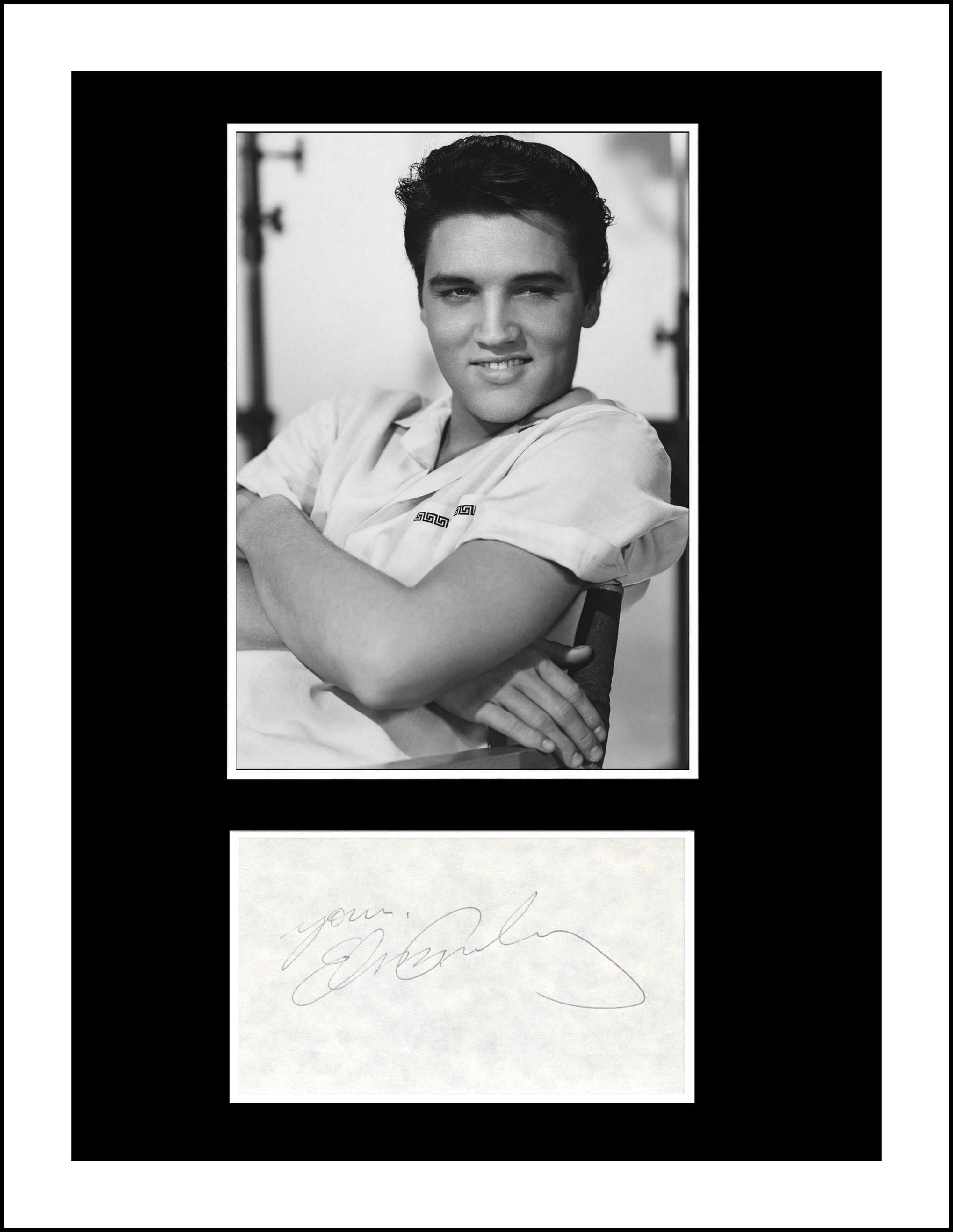 Elvis autograph - Etsy 日本
