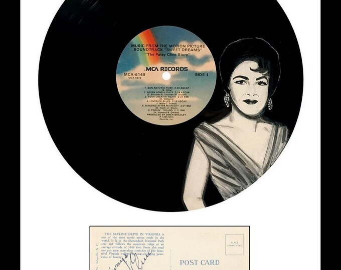 Patsy Cline Music Legend Authentic Hand Signed Autograph | Etsy