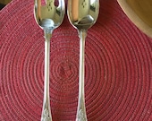 13 quot Silverplate Salad Server Set, Sheffield quot Kings quot Pattern made in Hong Kong