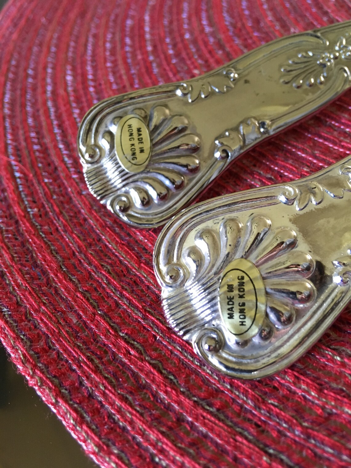 13 Silverplate Salad Server Set Sheffield Etsy