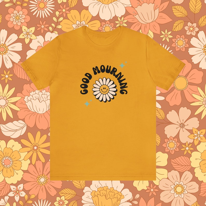 Premium Good Mourning Retro 70's Style Super Soft Vintage Tshirt in