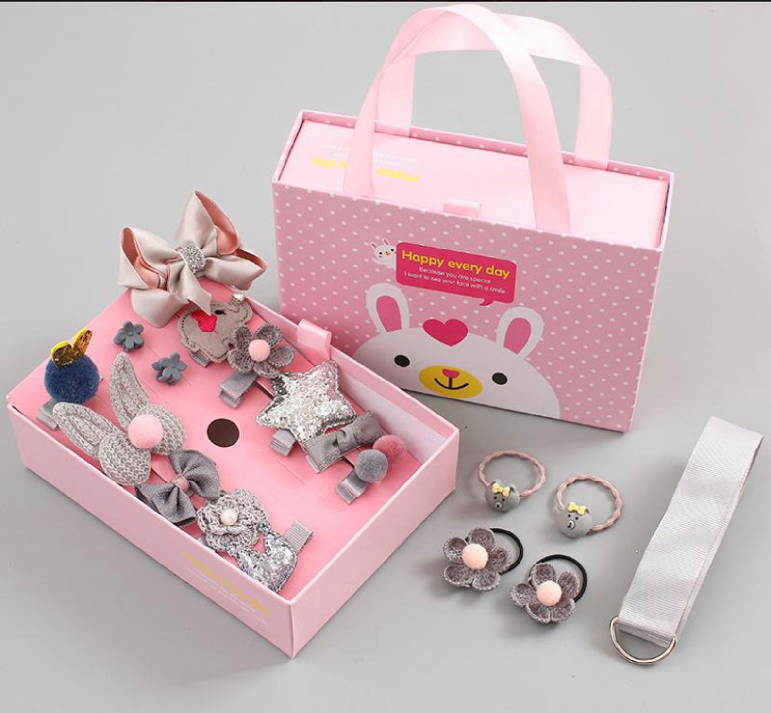 Hair Accessories box for girls hair barrettes hair clips Etsy