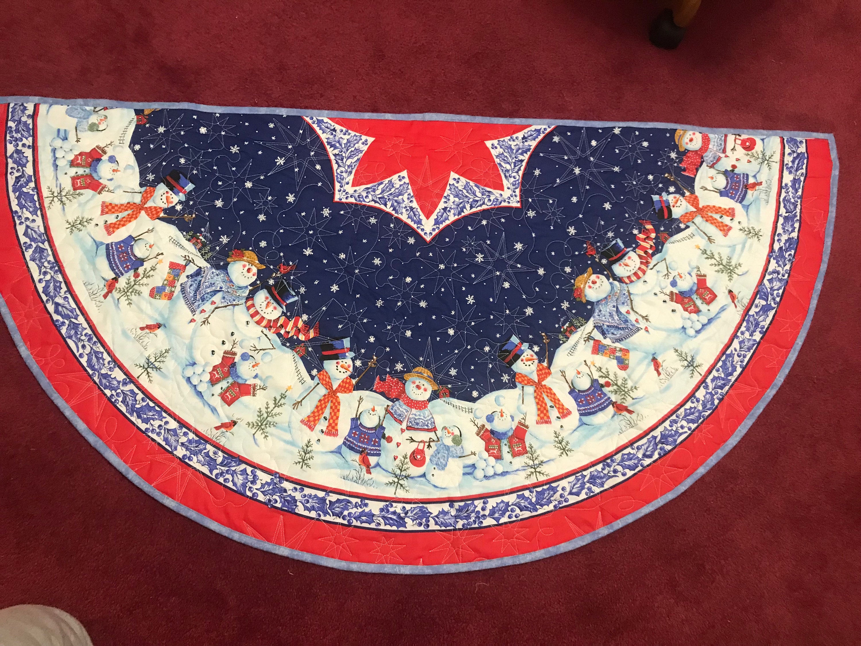 Winter Fireplace Mantel Quilt/quilted Christmas Mantel Scarf Etsy