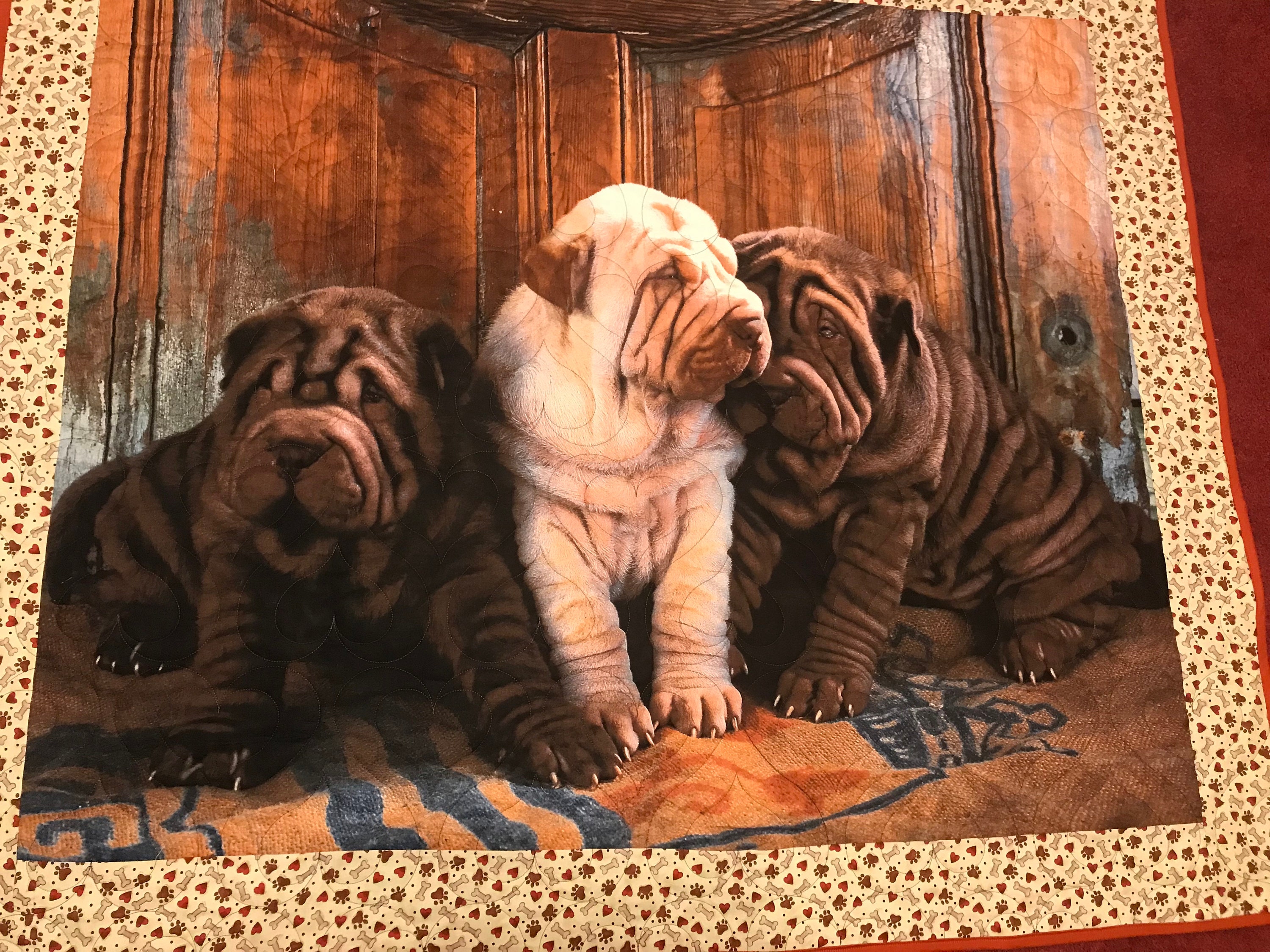 Shar Pei Blanket Etsy Canada