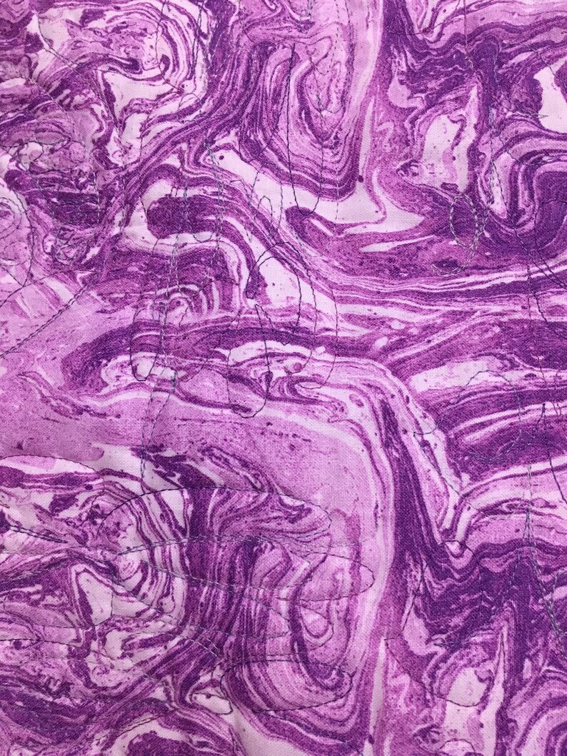 Purple Embroidered Floral Pillow Shams For Standard Pillows Etsy