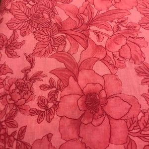 Tessuto rosa rosa, tessuti tagliati su misura, 100% cotone quilter, tessuto rosa in vendita, tessuto rosa, tessuti floreali, tessuto rosa, rose rosa