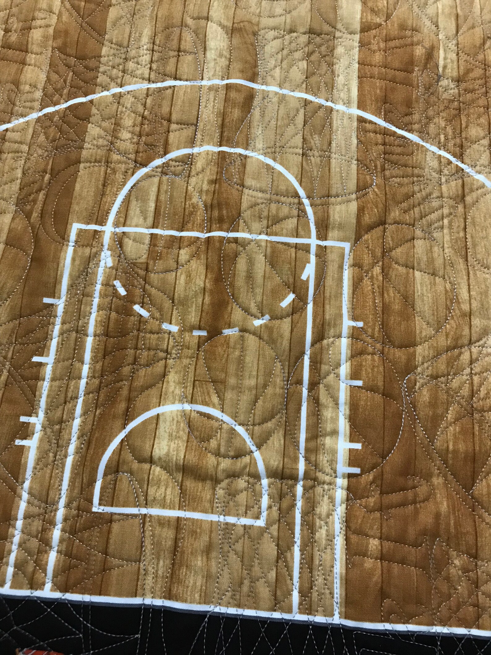 Basketball Baby Panel Quilt/Baby Quilt/Toddler Throw Quilt/ Etsy