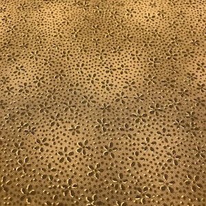 Sage Green Floral Fabric With Gold Accent,Fabrics By The Yard, 100% Quilter&#39;s Cotton,Green Fabric,Floral Fabrics,Sage Green And Gold Fabric