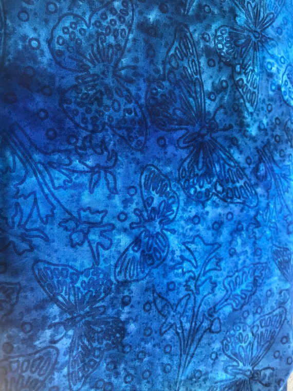 Blue Stoff Batik Javana Batik Dye Light Blue 70g Selfmade® (Stoff