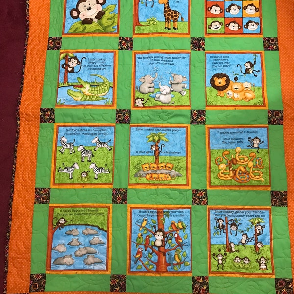 Story Book Quilt Etsy