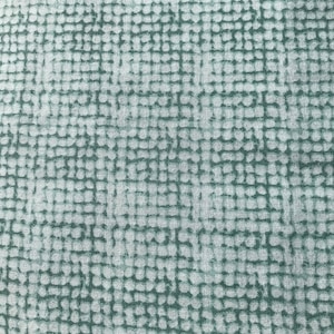 Tessuto verde blu pastello con stampa a griglia a blocchi, tessuto blu, tessuto tagliato su misura, 100% cotone quilter, tessuti grigio blu, tessuto con stampa geometrica